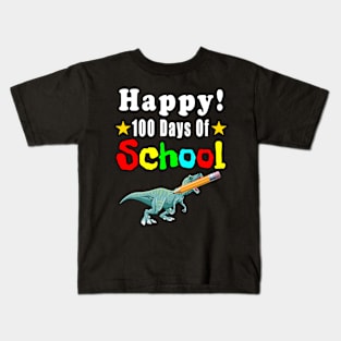 Happy 100 Days Of School Kids T-Shirt